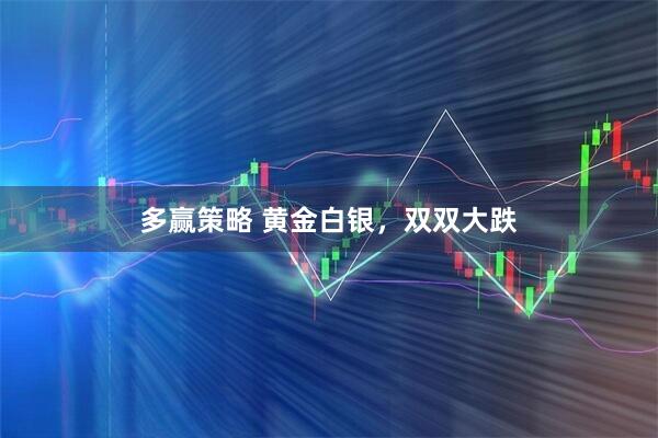 多赢策略 黄金白银，双双大跌